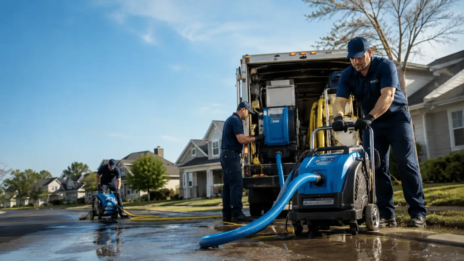 Flood Damage Cleanup in La Jara, NM